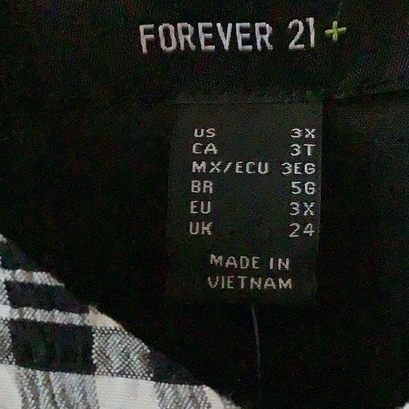 Plaid Cami Maxi Dress. Plus Size 3X NWT - Picture 3 of 5